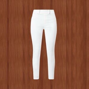 White Spanx Jean Ankle Leggings - Size L